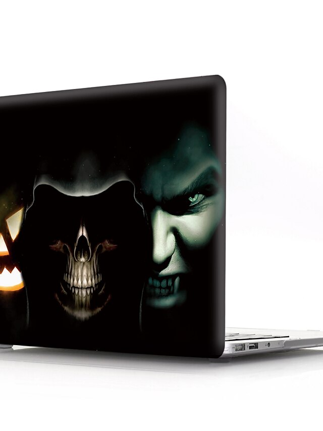  MacBook Case Cool Skulls / Cartoon PVC(PolyVinyl Chloride) for Macbook Pro 13-inch / MacBook Pro 15-inch with Retina display / New MacBook Air 13