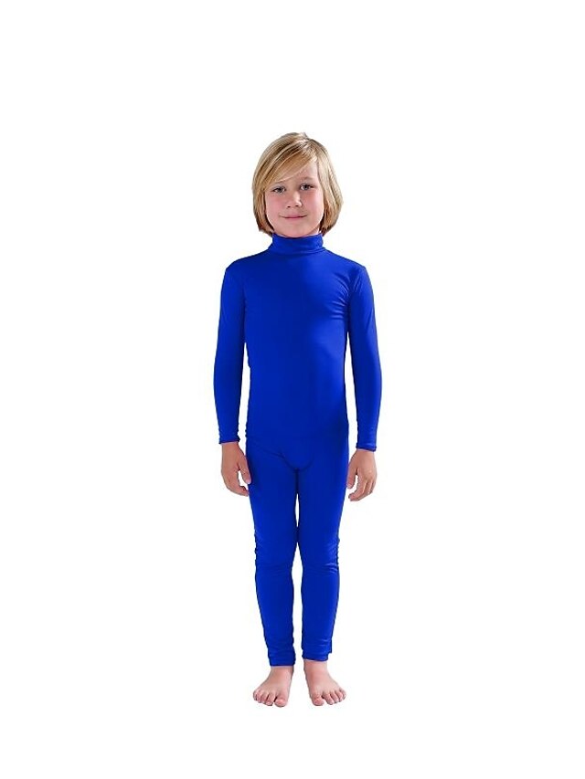  Zentai Suits Cosplay Costume Skin Suit Kid's Cosplay Costumes Sex Men's Women's Solid Colored Christmas Halloween Carnival