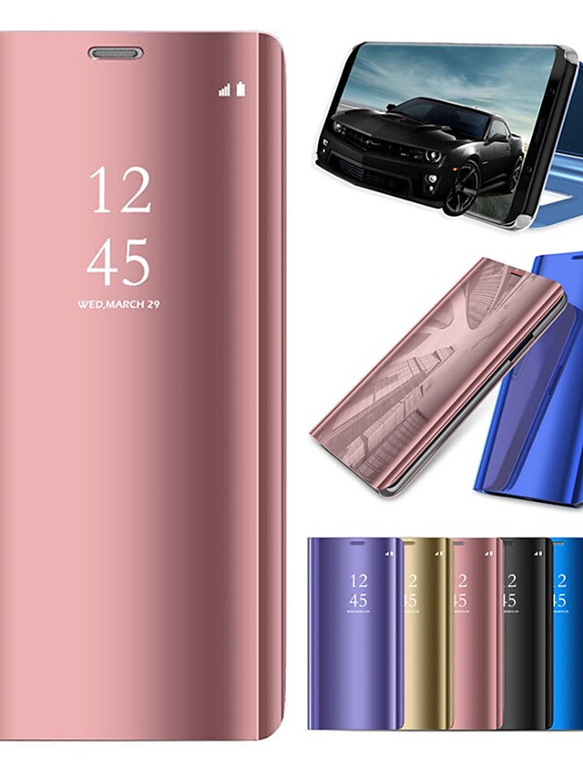  Case For Vivo Vivo Y69 / Vivo X20 Plus / Vivo X20 with Stand / Plating / Mirror Full Body Cases Solid Colored Hard PC