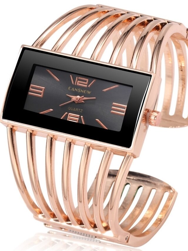  Mulheres Relógios Luxuosos Bracele Relógio Analógico Quartzo Punhos senhoras Cronógrafo Criativo / Um ano