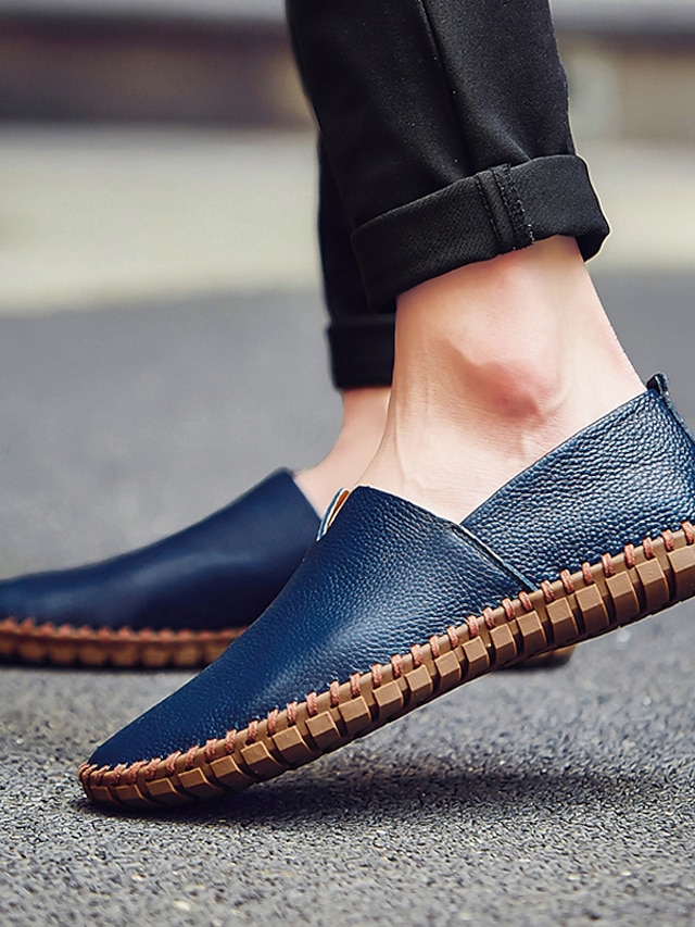 Men's Loafers & SlipOns Leather Shoes Drive Shoes Summer Loafers