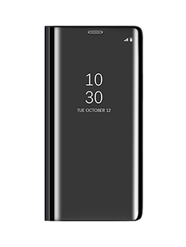  Etui Käyttötarkoitus Samsung Galaxy S7 edge Tuella / Peili / Flip Suojakuori Yhtenäinen Kova PU-nahka