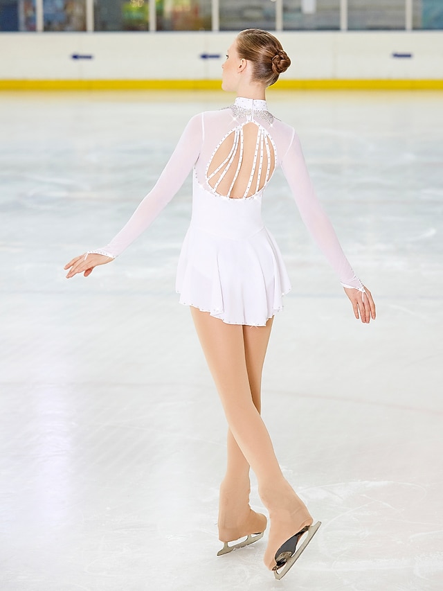 Figure Skating Dress Women's Girls' Ice Skating Dress Outfits Light