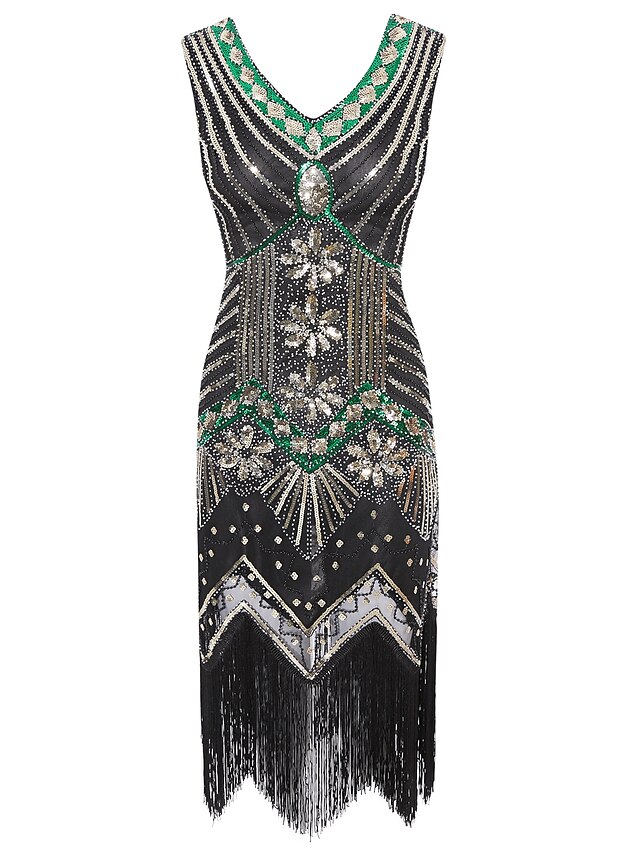 The Great Gatsby Charleston Roaring 20s 1920s Cocktail Dress Vintage ...