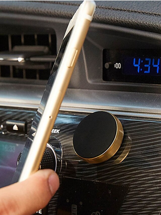  Magnetic Car Phone Holder Universal Wall Desk Metal Magnet Sticker Mobile Stand Key Holder Car Mount Support
