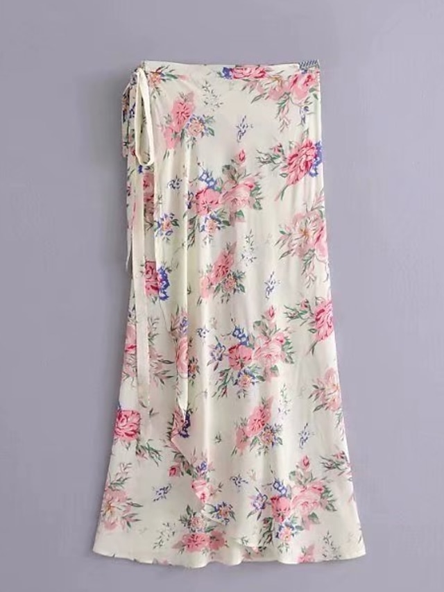 Women's Maxi Swing Skirts Floral 2023 - US $19.99