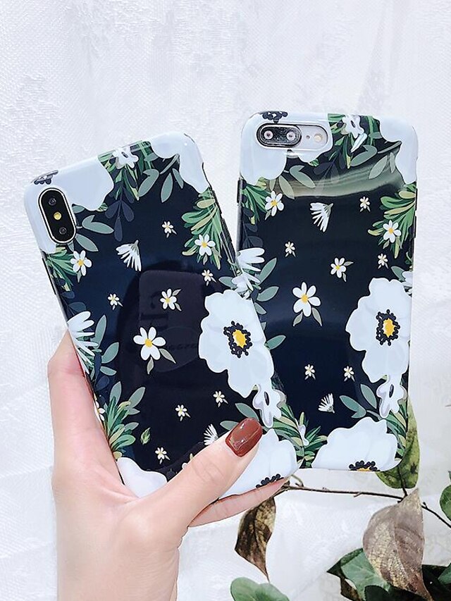  Case For Apple iPhone XS / iPhone XR / iPhone XS Max Pattern Back Cover Flower Soft TPU