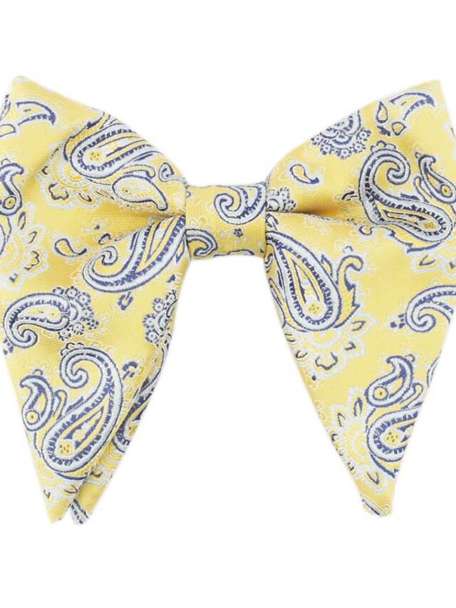  Men's Party / Work Bow Tie - Print / Paisley / Jacquard