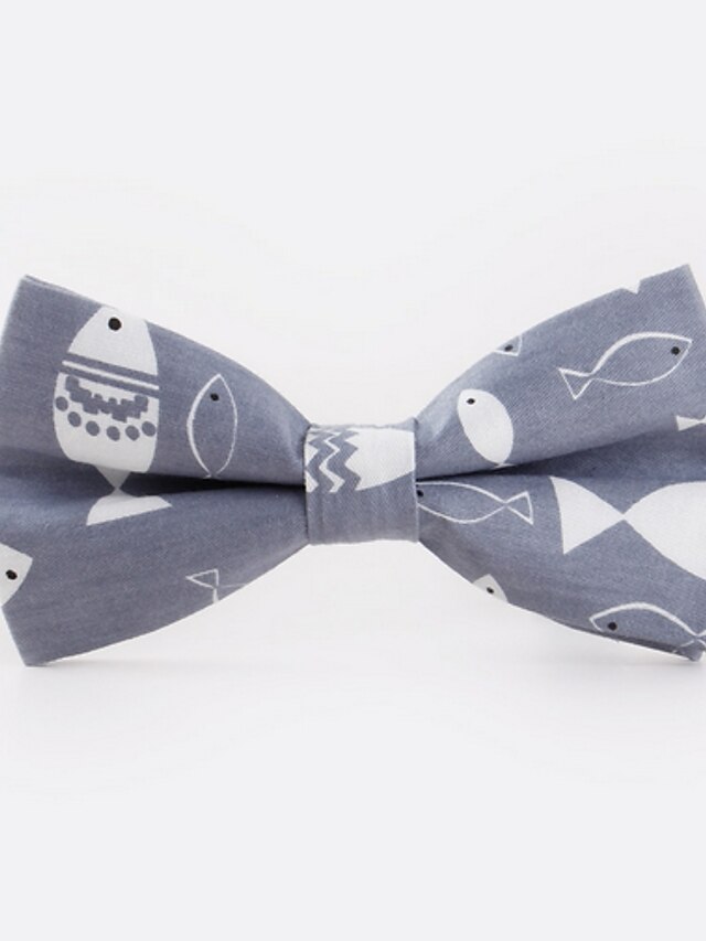 Men's Basic Bow Tie - Print
