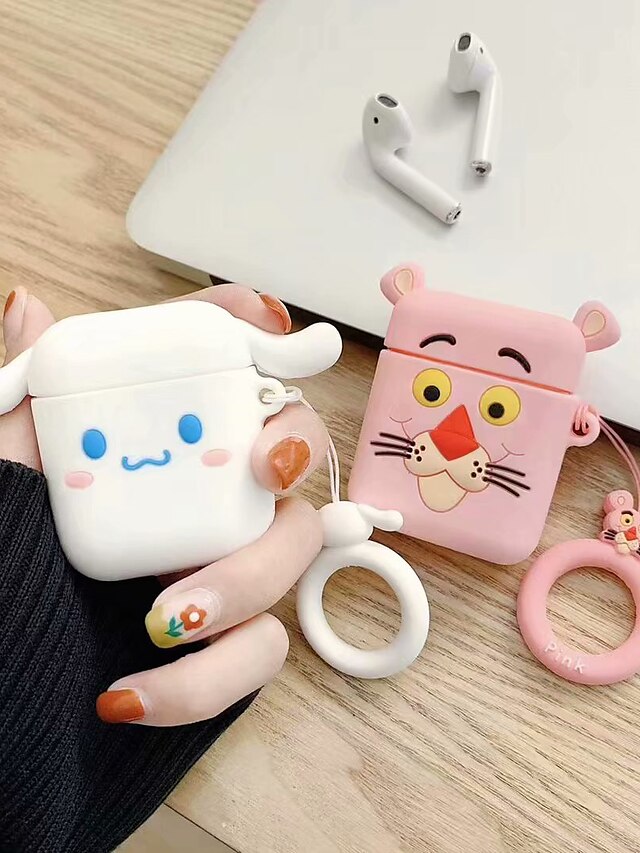  Funda Para AirPods Antigolpes / Soporte para Anillo Funda para auriculares Suave