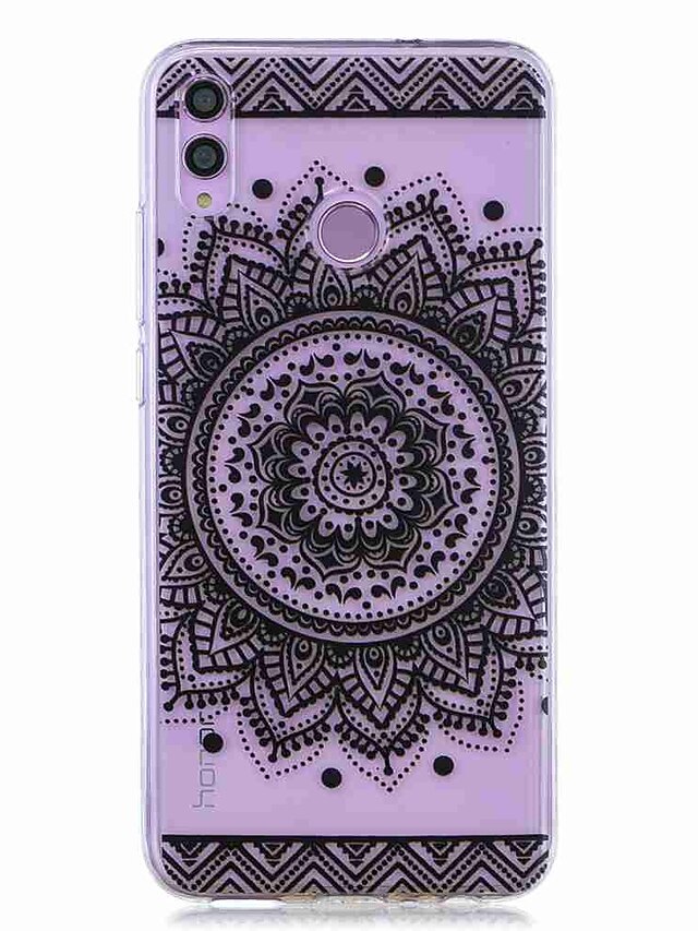  Case For Huawei Honor 8X / Huawei P Smart (2019) Pattern / Transparent Back Cover Bilateral Flower Soft TPU for Mate20 Lite / Mate10 Lite / Y6 (2018) / P20 Lite / Nova 3i / P Smart / P20 Pro