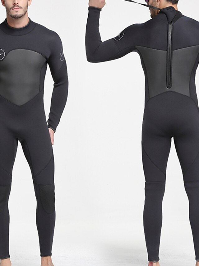 UK 5mm Mens Full Length Thick Warm Wetsuit Surf Swim Wet Suit Fashion Design 