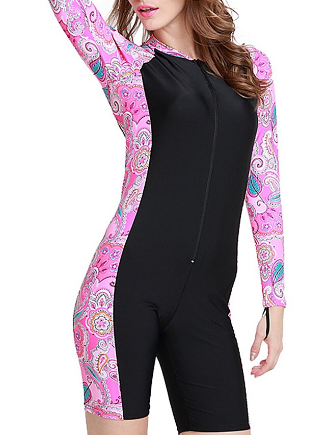 Sports & Outdoors Surfing, Diving & Snorkeling | SBART Womens Rash Guard Dive Skin Suit UV Sun Protection UPF50+ Breathable Long