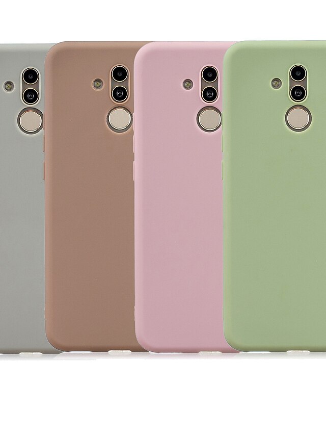  Custodia Per Huawei Mate 10 lite / Huawei Mate 20 lite Effetto ghiaccio Per retro Tinta unita Morbido TPU