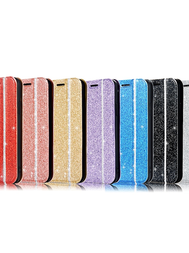  Case For Apple iPhone XS / iPhone XR / iPhone XS Max Flip / Glitter Shine Full Body Cases Glitter Shine TPU
