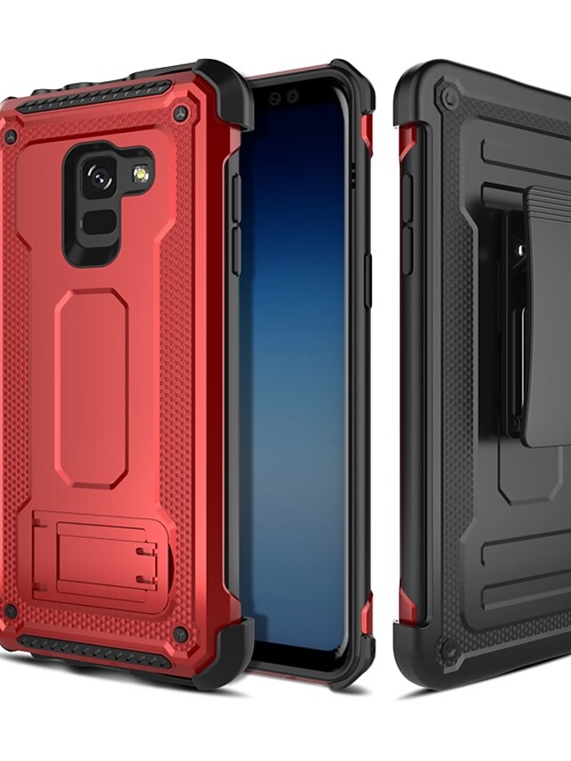 Capinha Para Samsung Galaxy Galaxy A7(2018) Antichoque / Com Suporte Capa  traseira Armadura PC de 7558408 2022 por $7.67