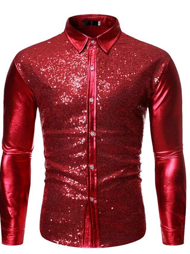 Disco Skjorta Silver
