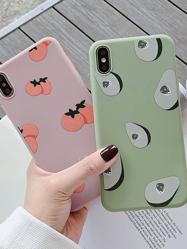  Case For Apple iPhone XS / iPhone XR / iPhone XS Max Dustproof / Pattern Back Cover Cartoon TPU