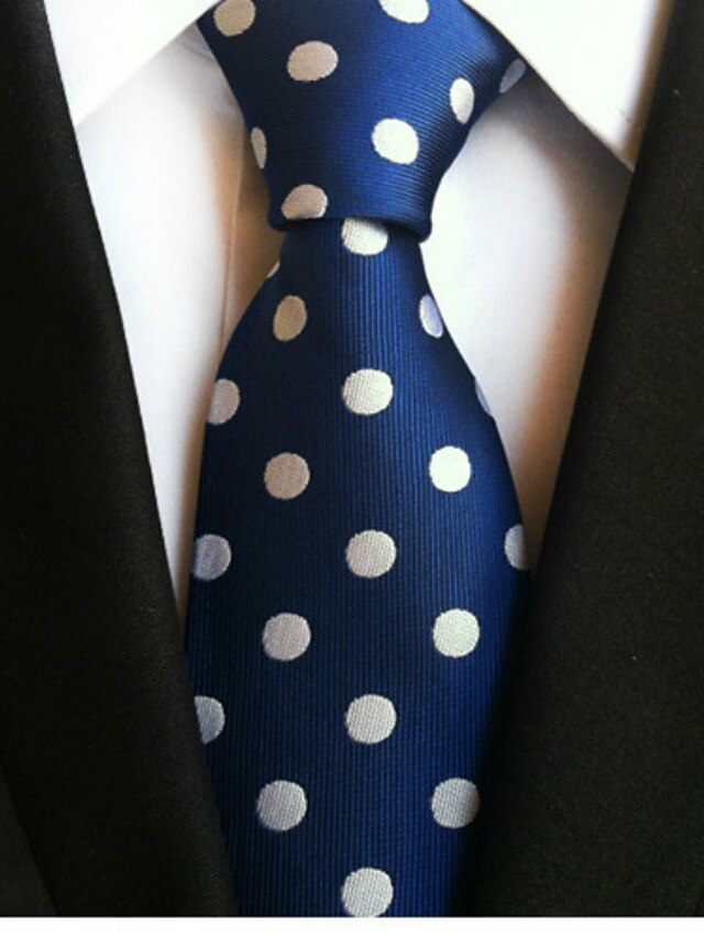  Men's Party / Work / Active Necktie - Polka Dot