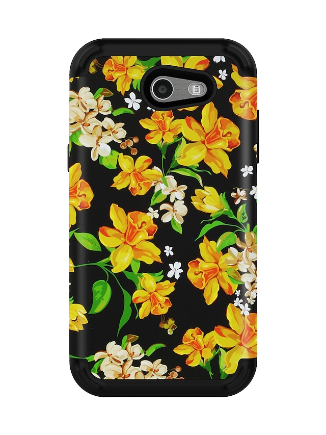 Case For Samsung Galaxy J3 Galaxy J3 Prime Galaxy J3 Pro 17 Shockproof Back Cover Scenery Flower Pc 22 10 23