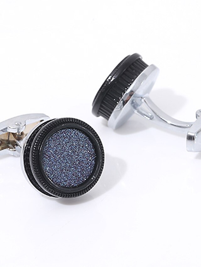  Cufflinks Fashion Brooch Jewelry Silver For Gift Daily