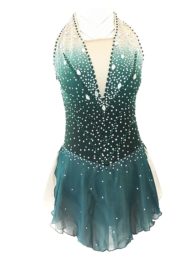 Figure Skating Dress Women's Girls' Ice Skating Dress Outfits Light