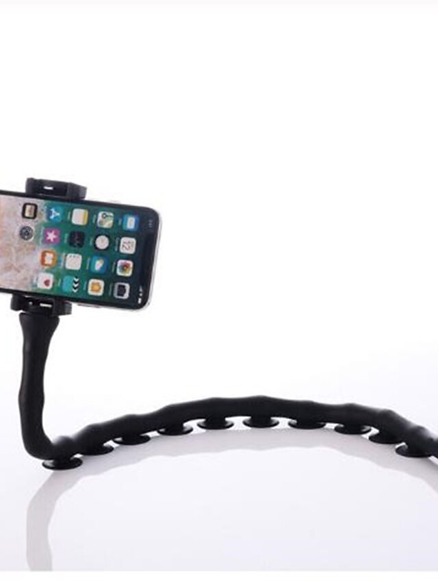  sugetelefon stativholder søt orm lat telefon skrivebord veggbrakett montering fleksibel adsorpsjon universal holder for iphone xiaomi