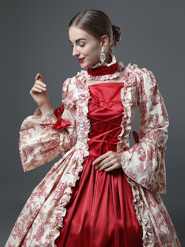 Rococo Victorian Cocktail Dress Vintage Dress Dress Party Costume ...