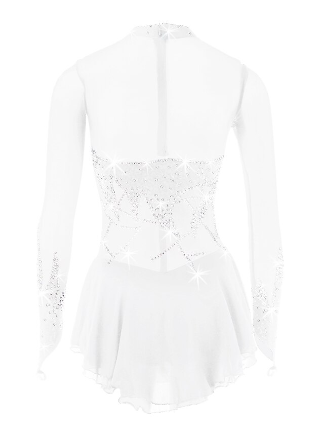 Figure Skating Dress Women's Girls' Ice Skating Dress Outfits Yan pink