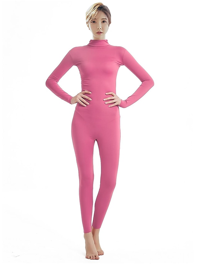 Zentai Suits Cosplay Costume Catsuit Adults Cosplay Costumes Sex Mens Womens Solid Colored 
