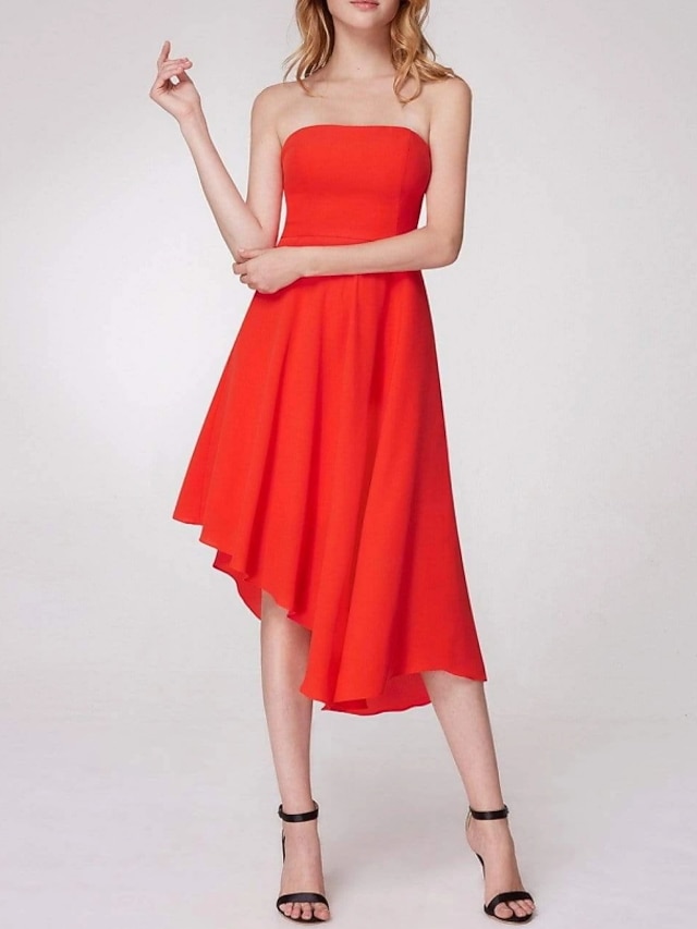 minimalist cocktail dress