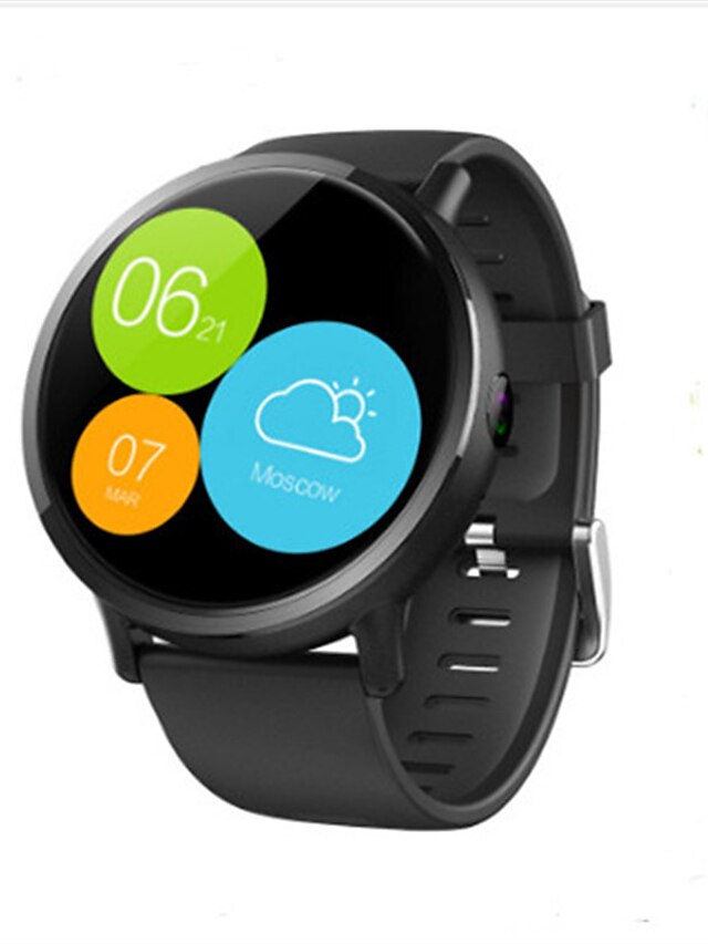  LEMX Unisex Smartwatch Fitness Running Watch Bluetooth 4G Waterproof Touch Screen GPS Heart Rate Monitor Health Care Timer Pedometer Sedentary Reminder Alarm Clock Calendar