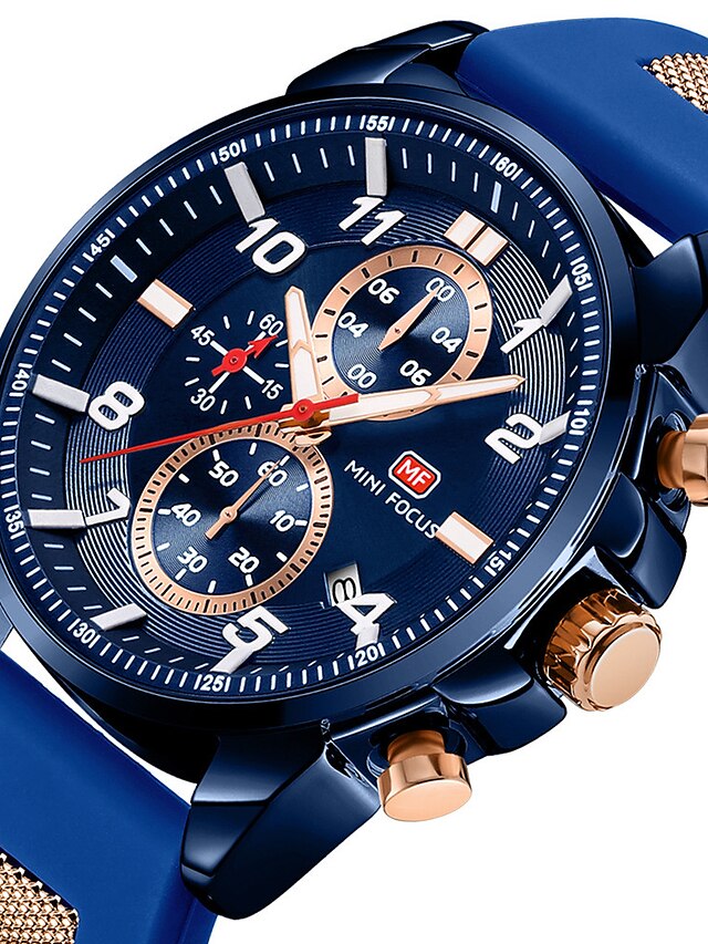  Minifocus montre-bracelet hommes top marque luxe célèbre horloge masculine montre à quartz