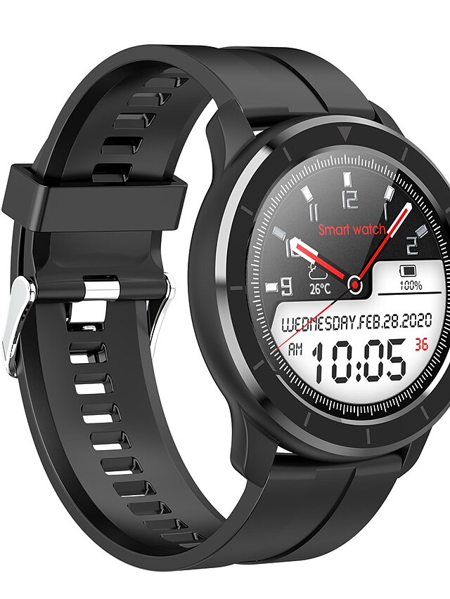  QWT6 Smart Watch Bluetooth Call 1.3 Inch 2.5D Display 200Mah Battery Sport Smartwatch For Android Apple Phone
