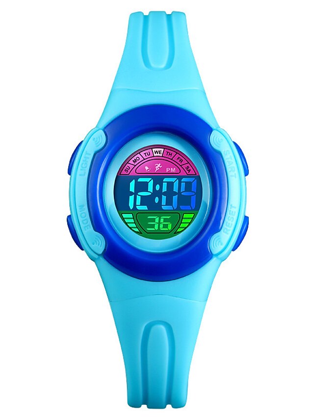 SKMEI Orologio digitale per bambini Digitale Digitale Esterno Calendario  Cronografo Allarme sveglia Plastica Similpelle / Manuale 1 x Orologio  Istruzioni / 1 x Orologio / 1 pc / Due anni / Nero del 8041279 2022 a $14.02