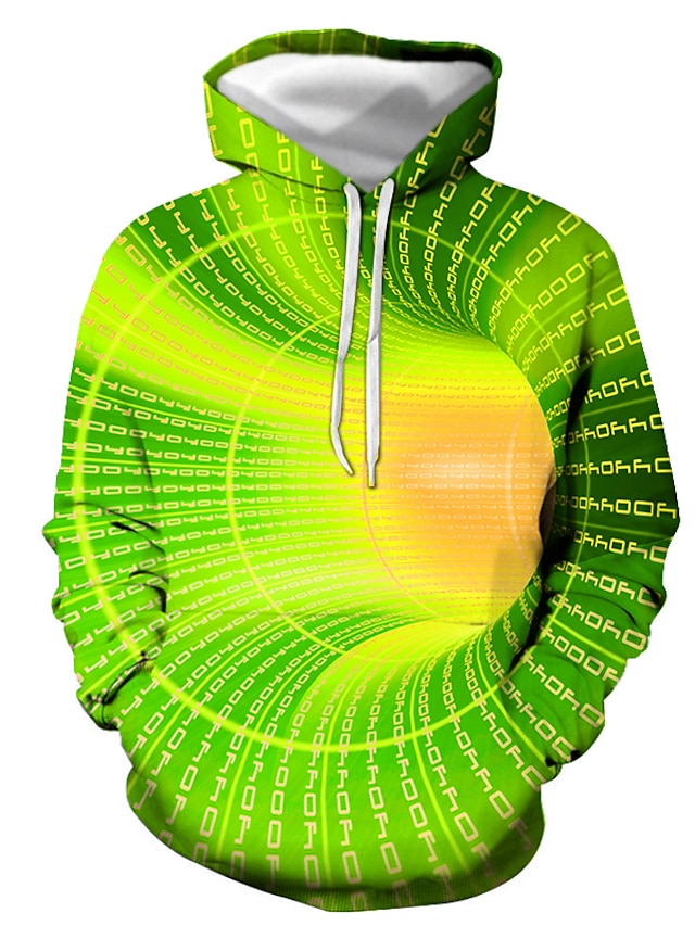 Men's Hoodie Pullover Hoodie Sweatshirt Yellow Red Blue Purple Green ...