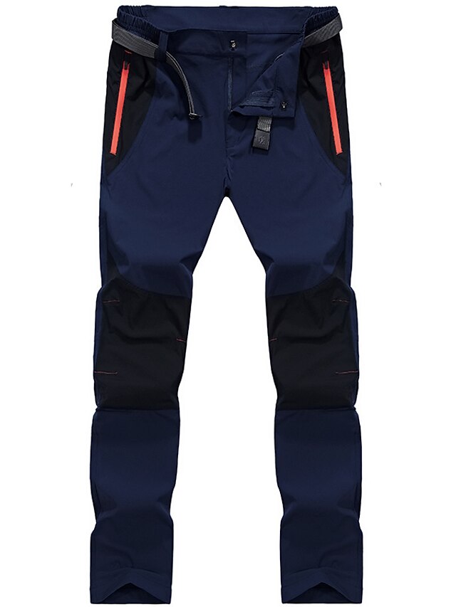 Men's Hiking Pants Trousers Summer Outdoor Quick Dry Sweat wicking Wear Resistance Scratch Resistant Pants Bottoms Navy Beige Camping / Hiking Hunting Climbing M L XL 2XL 3XL3