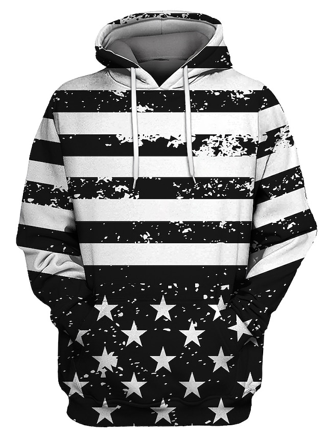 Mens Clothing Mens Hoodies & Sweatshirts | licensed mart unisex proud american flag pullover hoodie sweatshirt 4017 grey/white m