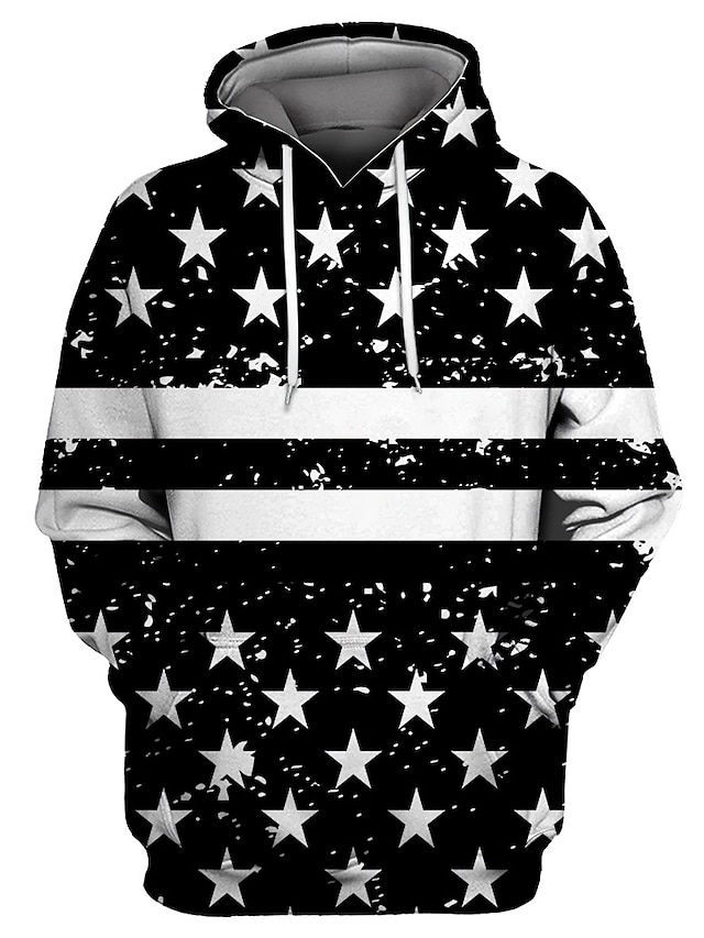 Mens Clothing Mens Hoodies & Sweatshirts | licensed mart unisex proud american flag pullover hoodie sweatshirt 4017 grey/white m