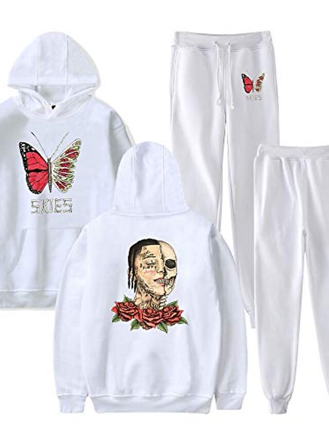 lil skies hoodie butterfly