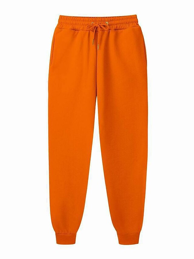 Men's Slim Fit Contrast Joggers With Drawstring & Ankle Zippers – VICTORIOUS TR586-KK3E