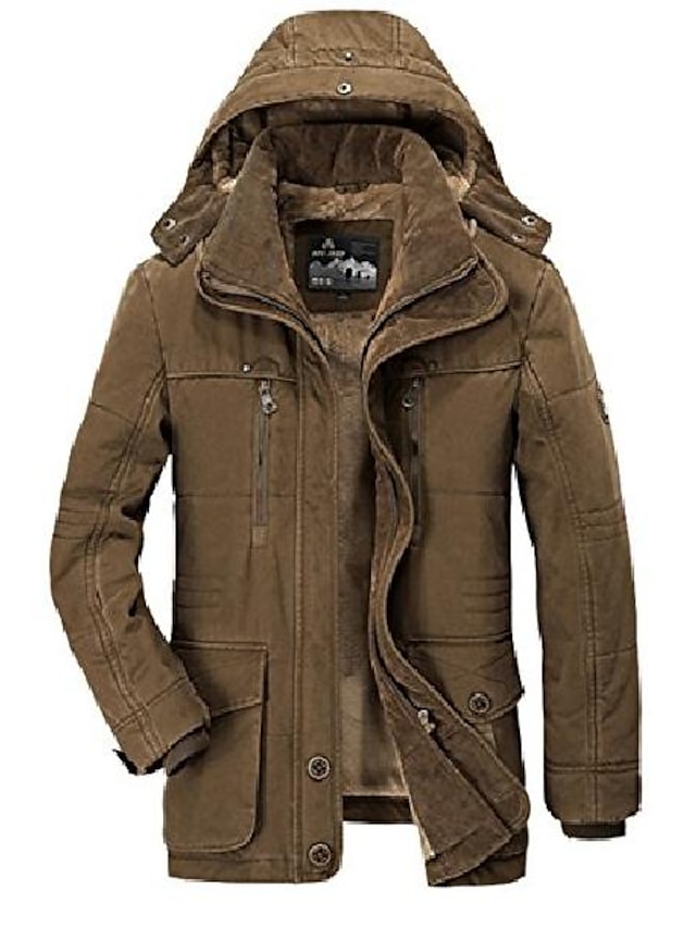 Men S Hooded Winter Coat Jacket Thicken Warm Business Casual 9317971 2022 49 99
