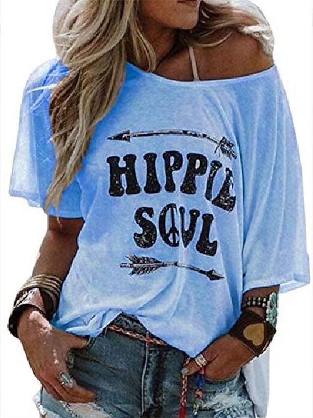 womens hippie soul graphic tees summer 