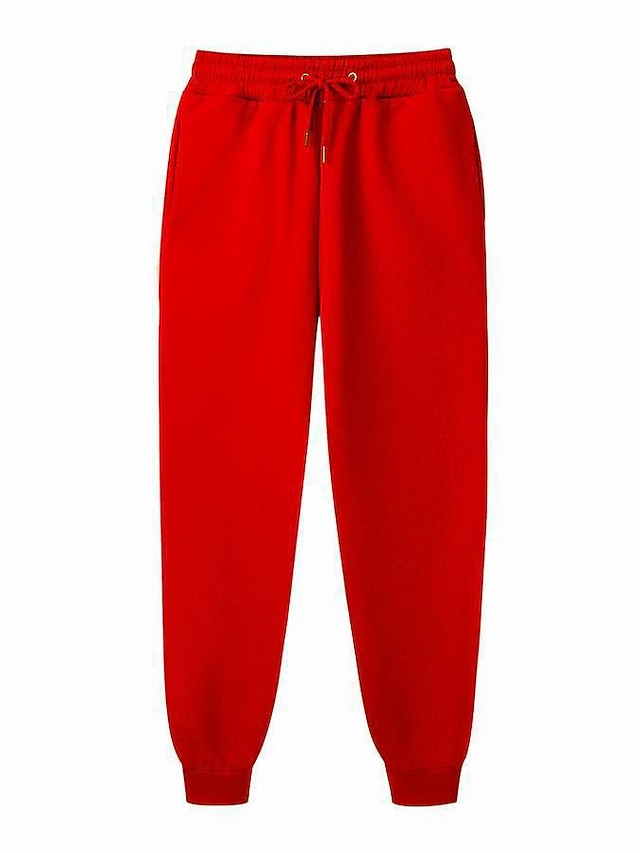mens sweatpants Active jogger pant with side pocket Fleece Trousers