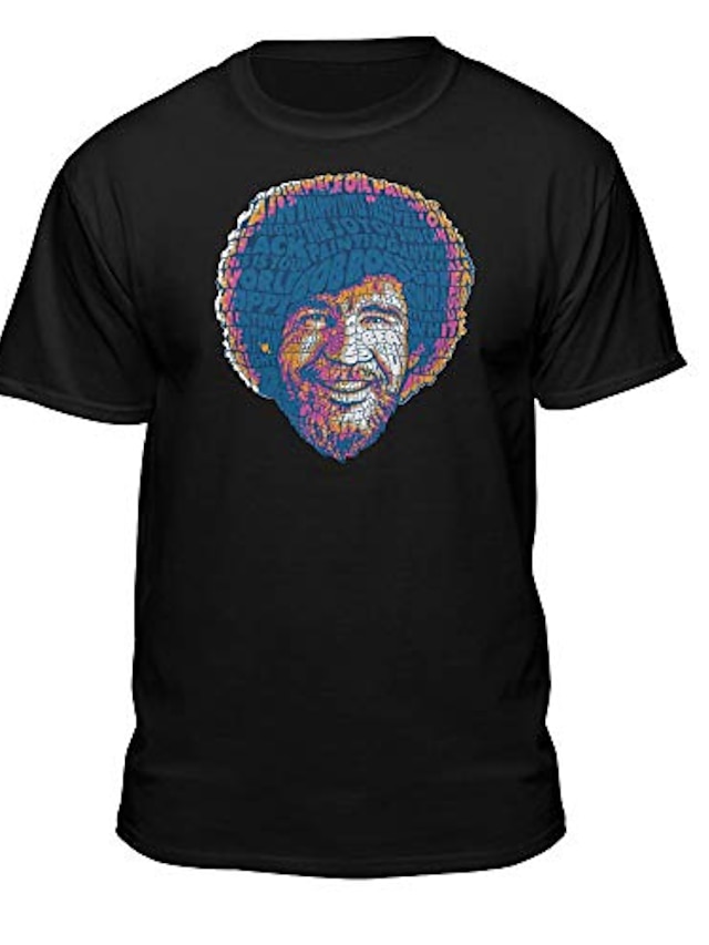bob ross officially licensed t-shirts 