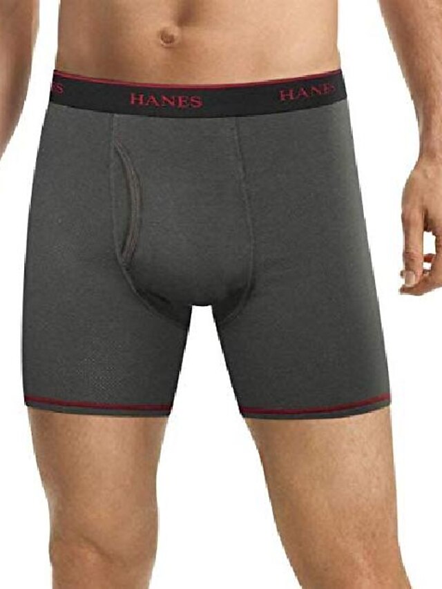 hanes men's freshiq cool comfort boxer brief 5 pack breathable mesh