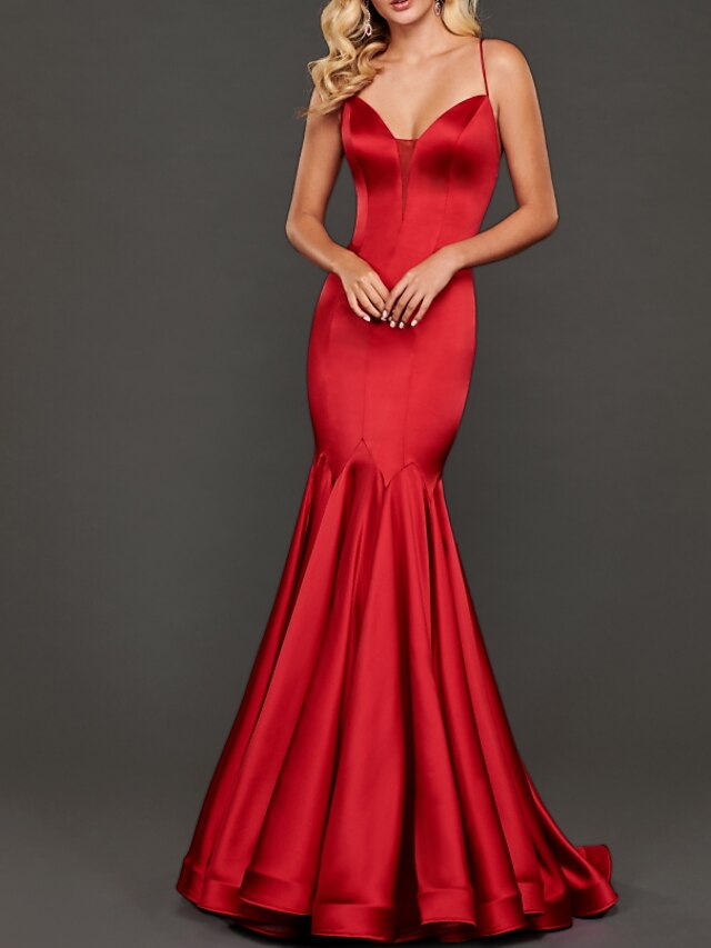 Mermaid / Trumpet Evening Dresses Beautiful Back Dress Wedding Guest ...