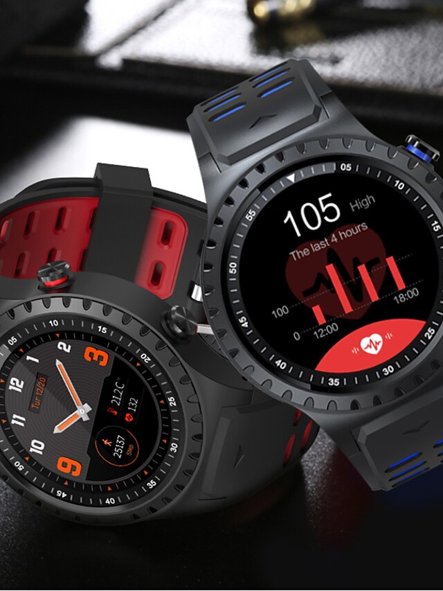  SMA M1S Uniszex Intelligens Watch Bluetooth GPS Sportos óra Hívásfigyelés EKG + PPG Lépésszámláló Fitnesz követő Szívritmus monitorizálás Hőmérséklet kijelző