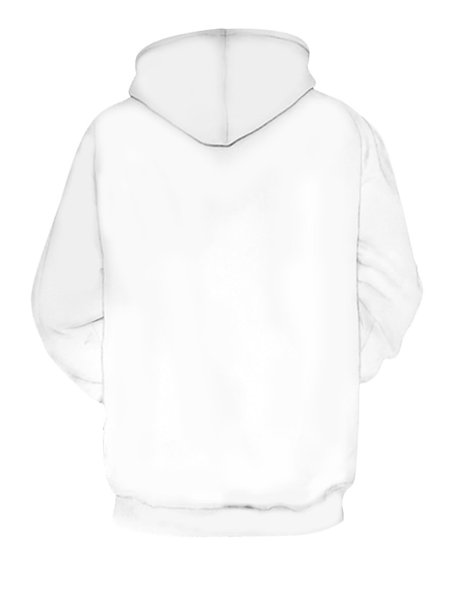 Baby & Kids Boys Clothing | Kids Boys Hoodie & Sweatshirt Long Sleeve Graphic 3D Print White Children Tops Active - AM97484