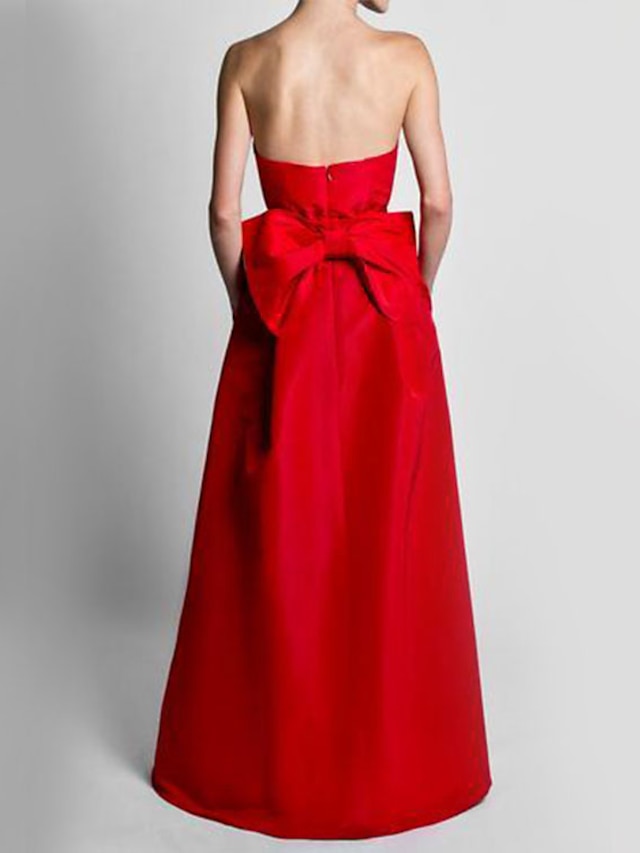 Jumpsuits Evening Gown Minimalist Dress Red Green Dress Wedding Guest Detachable Sleeveless 5319